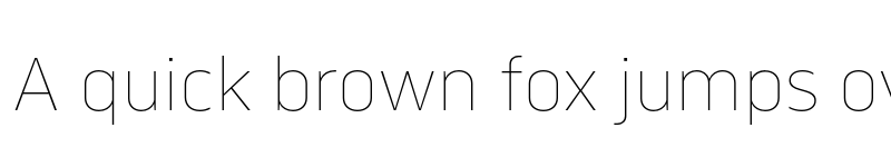 Preview of FONTSPRING DEMO - Serca Thin Regular font