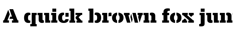 Preview of FONTSPRING DEMO - SerifaSteDBol Regular font