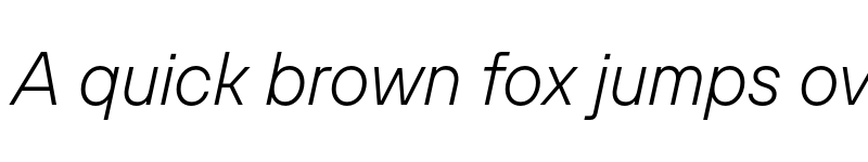 Preview of FONTSPRING DEMO - SFT Schrifted Sans ExLight Compact Italic font