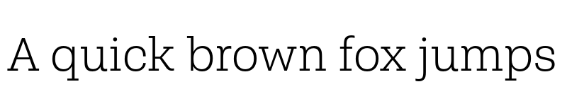 Preview of FONTSPRING DEMO - Shandon Slab Light Regular font