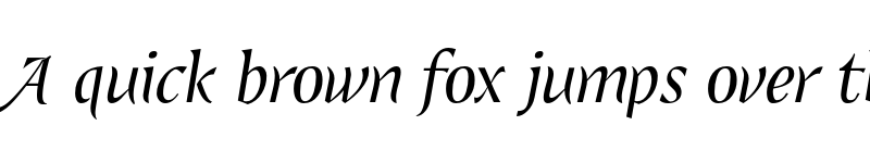 Preview of FONTSPRING DEMO - Shapa JY Light Italic font