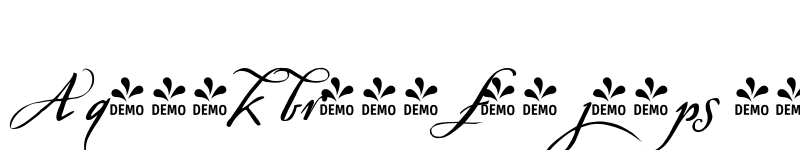 Preview of FONTSPRING DEMO - Sherlock-Script3 Regular font