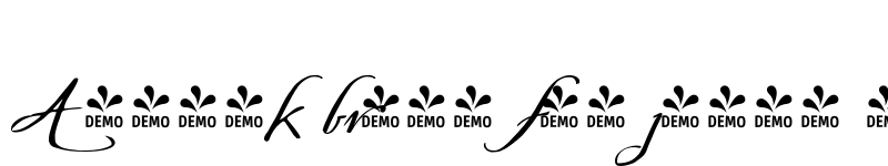 Preview of FONTSPRING DEMO - Sherlock-Script4 Regular font