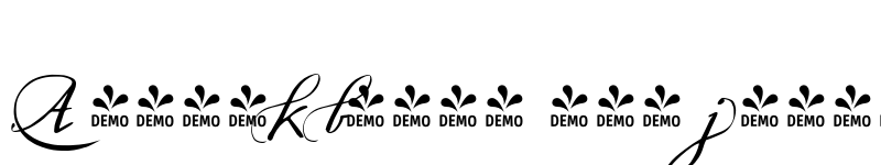Preview of FONTSPRING DEMO - Sherlock-Script5 Regular font
