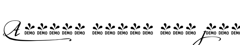 Preview of FONTSPRING DEMO - Sherlock-Script6 Regular font