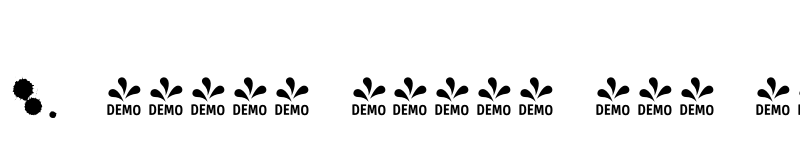 Preview of FONTSPRING DEMO - Sherlock-StuffDots Regular font