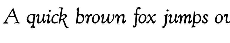 Preview of FONTSPRING DEMO - ShipleyRoughItalic Regular font