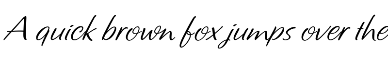 Preview of FONTSPRING DEMO - Shire Script Regular font