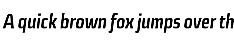 Preview of FONTSPRING DEMO - Sica Condensed Bold Italic font