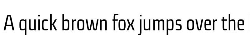 Preview of FONTSPRING DEMO - Sica Condensed Regular font