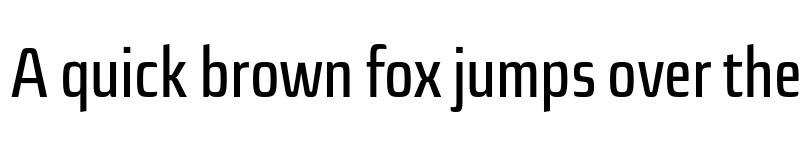 Preview of FONTSPRING DEMO - Sica Condensed SemiBold Regular font