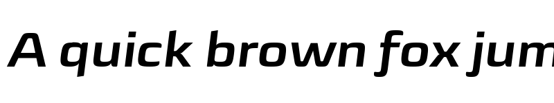 Preview of FONTSPRING DEMO - Sica Expanded Bold Italic font