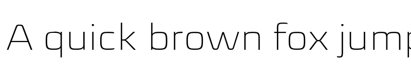 Preview of FONTSPRING DEMO - Sica Expanded ExtraLight Regular font