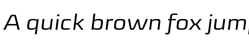 Preview of FONTSPRING DEMO - Sica Expanded Italic font