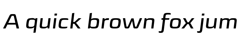 Preview of FONTSPRING DEMO - Sica Expanded SemiBold Italic font