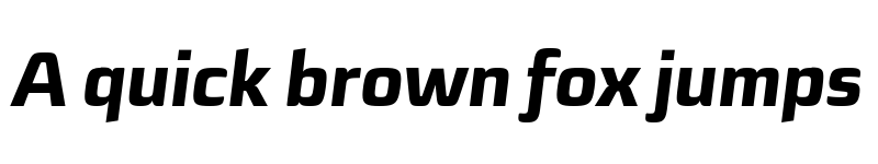 Preview of FONTSPRING DEMO - Sica Extrabold Italic font