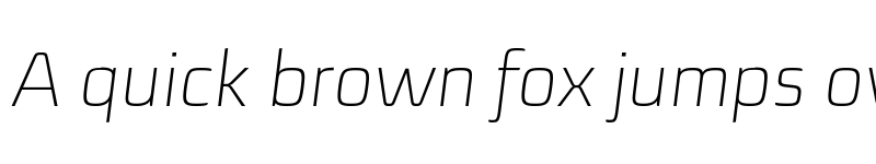 Preview of FONTSPRING DEMO - Sica ExtraLight Italic font