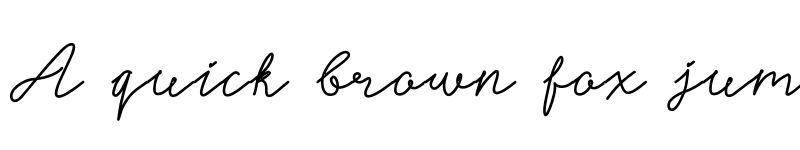 Preview of FONTSPRING DEMO - Signerella Script Bold Regular font