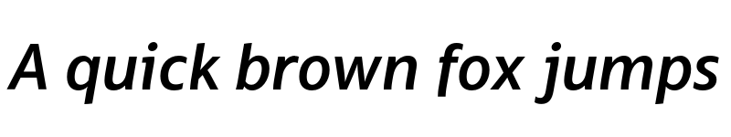 Preview of FONTSPRING DEMO - Silta Medium Italic Regular font