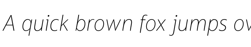 Preview of FONTSPRING DEMO - Silta Thin Italic Regular font