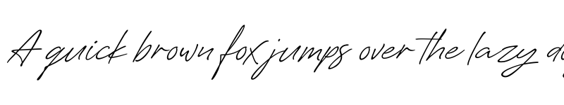Preview of FONTSPRING DEMO - Silverline Script Regular font