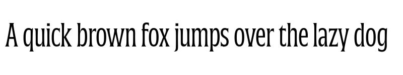 Preview of FONTSPRING DEMO - Silverspoon Condensed Light Regular font
