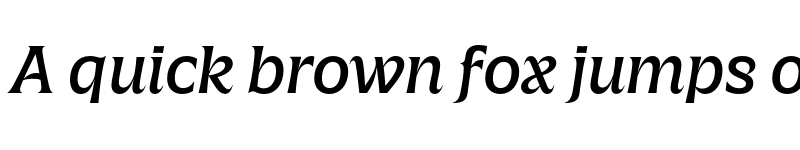 Preview of FONTSPRING DEMO - Silverspoon Italic font