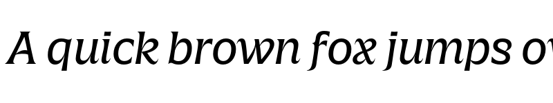Preview of FONTSPRING DEMO - Silverspoon Light Italic font
