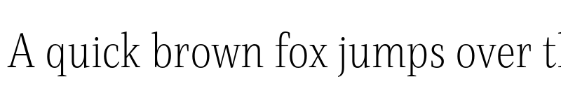 Preview of FONTSPRING DEMO - Singel Light Regular font