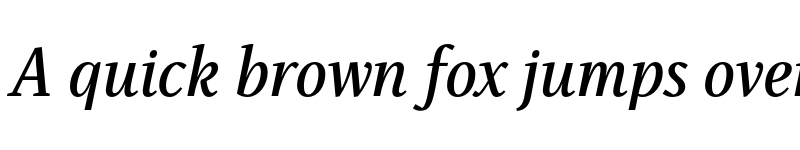 Preview of FONTSPRING DEMO - Singel Semibold Italic font