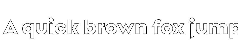 Preview of FONTSPRING DEMO - Singolare Layers One Regular font
