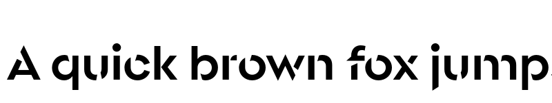 Preview of FONTSPRING DEMO - Singolare Stencil Bold Regular font
