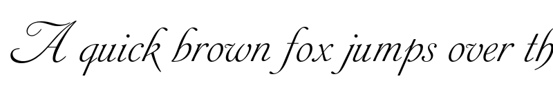 Preview of FONTSPRING DEMO - Siren Script Pro Regular font