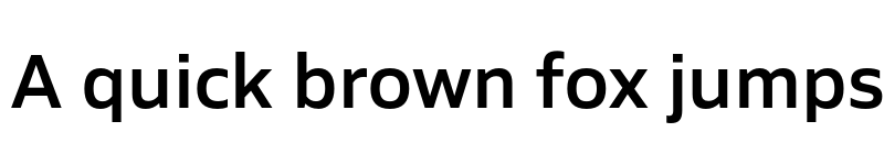 Preview of FONTSPRING DEMO - Siro SemiBold Regular font