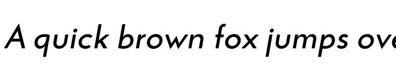 Preview of FONTSPRING DEMO - Sittl Pro Italic font