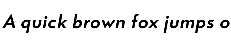 Preview of FONTSPRING DEMO - Sittl Pro Medium Italic font