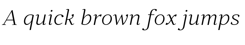 Preview of FONTSPRING DEMO - Skema Pro Display ExLt Italic font