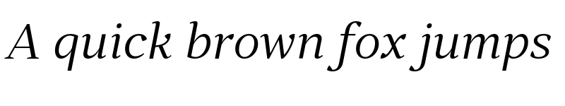 Preview of FONTSPRING DEMO - Skema Pro Display Lt Italic font