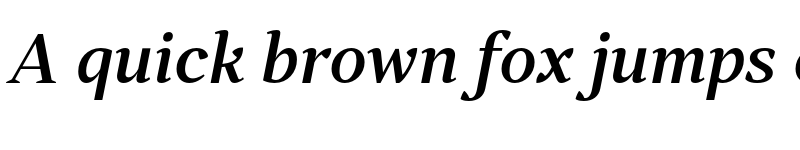 Preview of FONTSPRING DEMO - Skema Pro Display Md Italic font