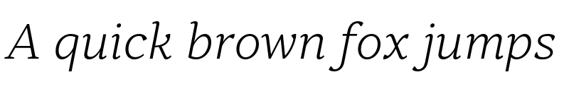 Preview of FONTSPRING DEMO - Skema Pro News ExLt Italic font