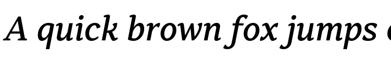 Preview of FONTSPRING DEMO - Skema Pro News Md Italic font