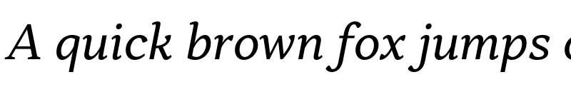 Preview of FONTSPRING DEMO - Skema Pro Text Italic font