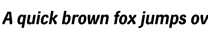 Preview of FONTSPRING DEMO - Skilt Gothic Semibold Italic font