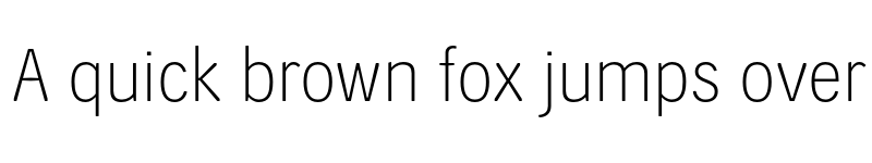 Preview of FONTSPRING DEMO - Skilt Gothic Thin Regular font