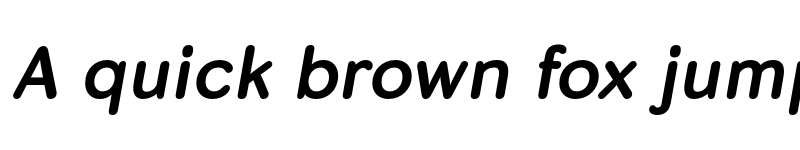 Preview of FONTSPRING DEMO - Skirt Rg Bold Italic font