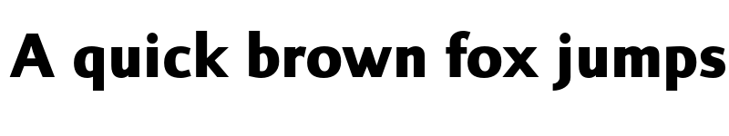 Preview of FONTSPRING DEMO - Sky Sans Bold Regular font