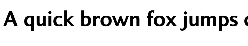 Preview of FONTSPRING DEMO - Sky Sans Semibold Regular font