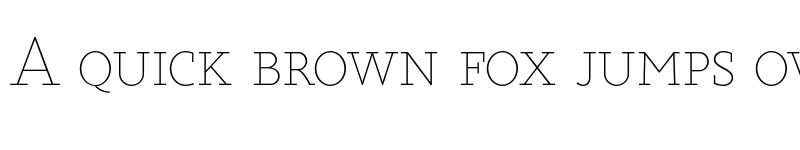 Preview of FONTSPRING DEMO - Sky Serif Light SC Light font