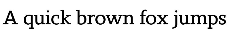 Preview of FONTSPRING DEMO - Sky Serif Medium Medium font