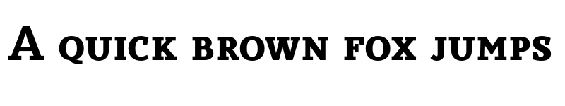 Preview of FONTSPRING DEMO - Sky Serif Semibold SC Semibold font